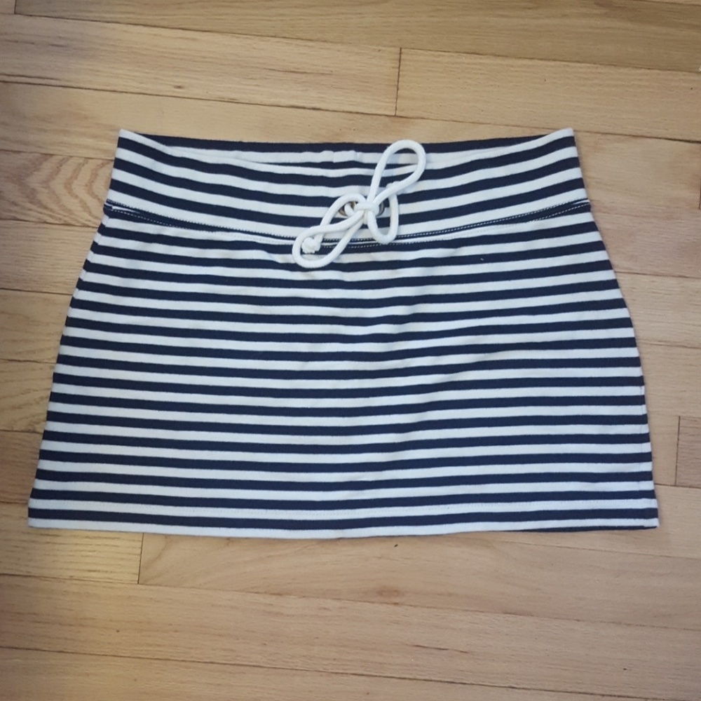 Nautical J. Crew mini skirt